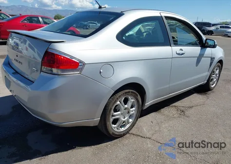 2008 Ford Focus Se/Ses из США, поврежденный, VIN 1FAHP33N98W156902